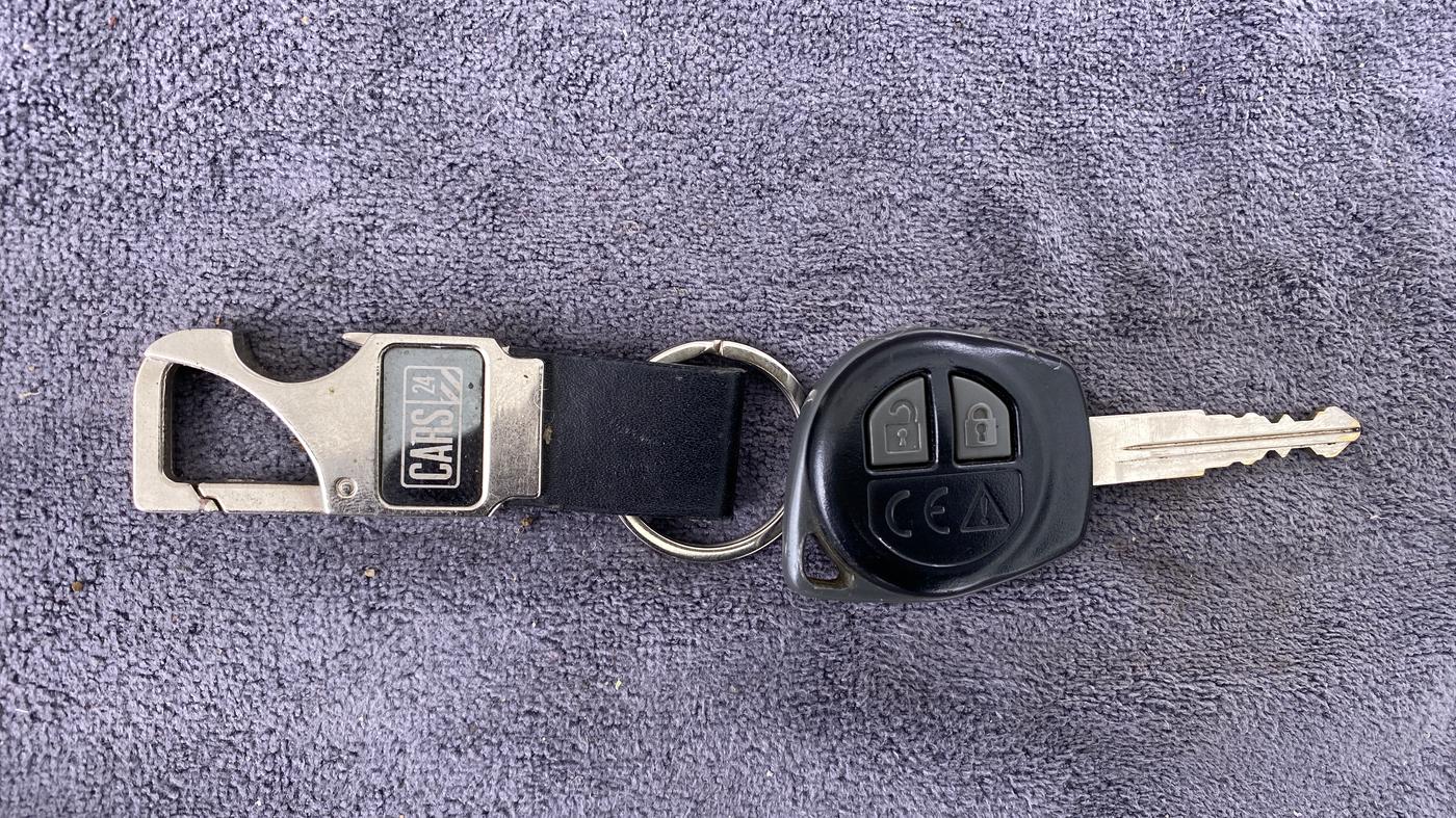 2019 Maruti Baleno DELTA PETROL 1.2, Petrol, Manual, 14,983 km, Key Close Up