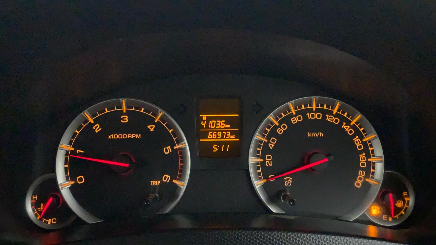 2017 Maruti Swift Dzire VDI, Diesel, Manual, 66,973 km, Odometer Image