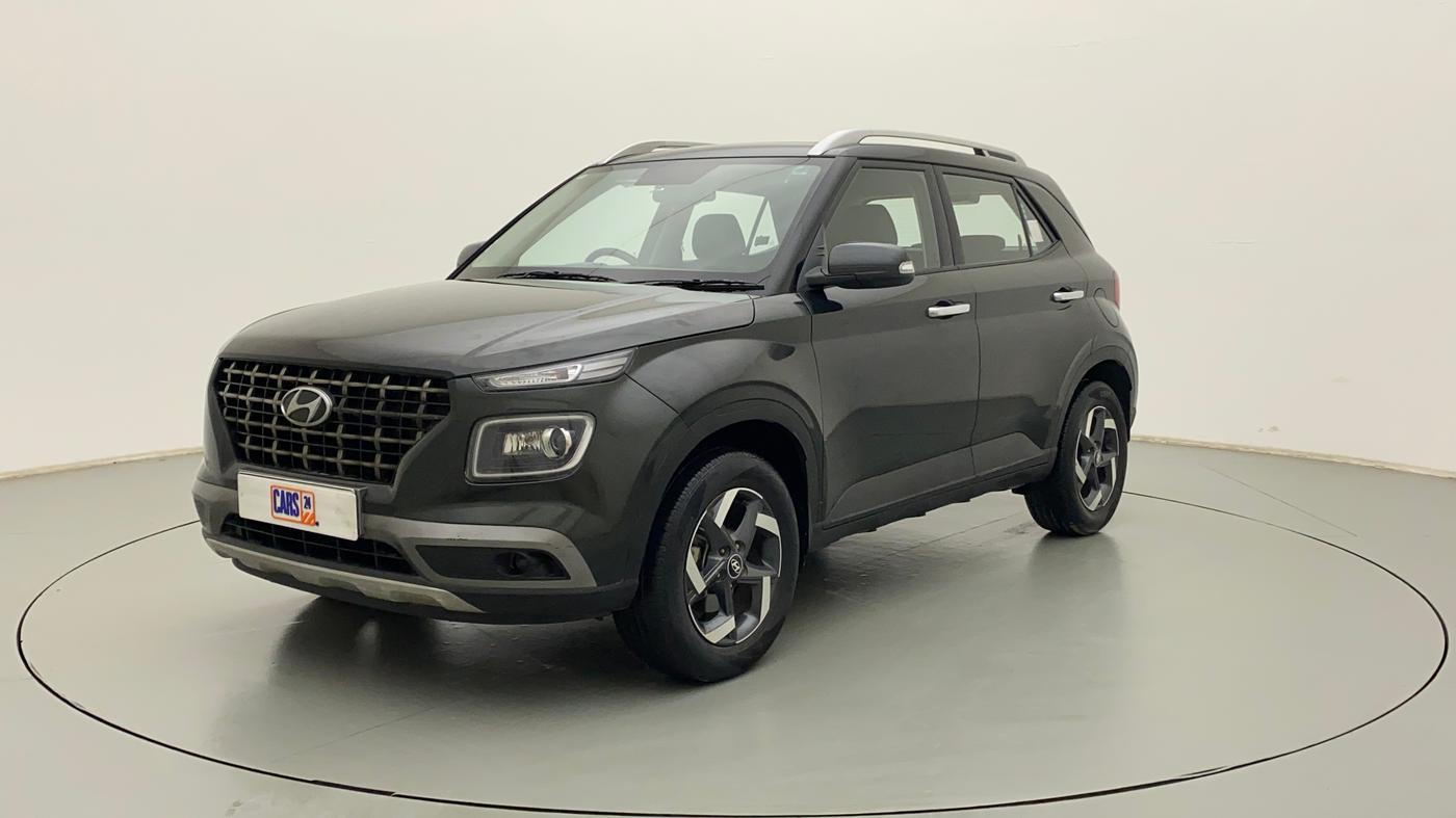 2019 Hyundai VENUE SX 1.0 (O) TURBO, Petrol, Manual, 27,024 km, Left Front Diagonal