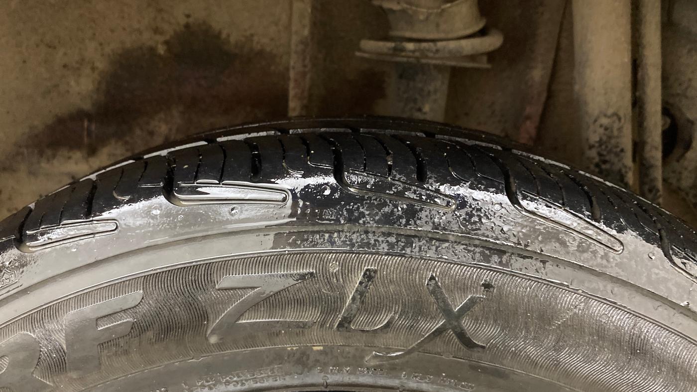 2017 Tata TIGOR XM PETROL, Petrol, Manual, 60,339 km, Left Rear Tyre Tread