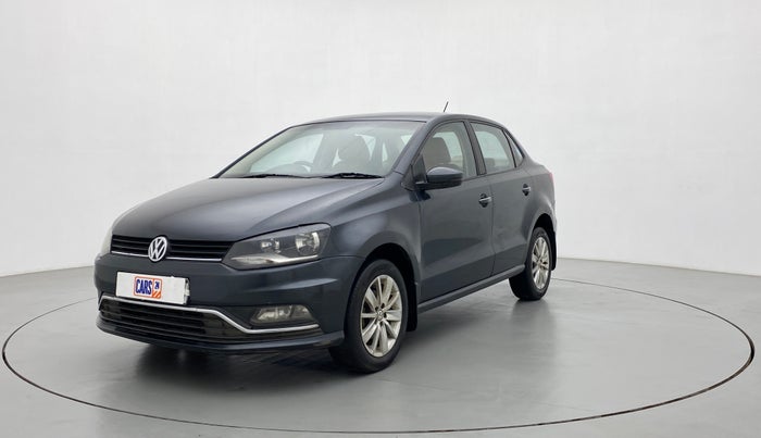 2017 Volkswagen Ameo HIGHLINE1.5L, Diesel, Manual, 1,07,294 km, Left Front Diagonal