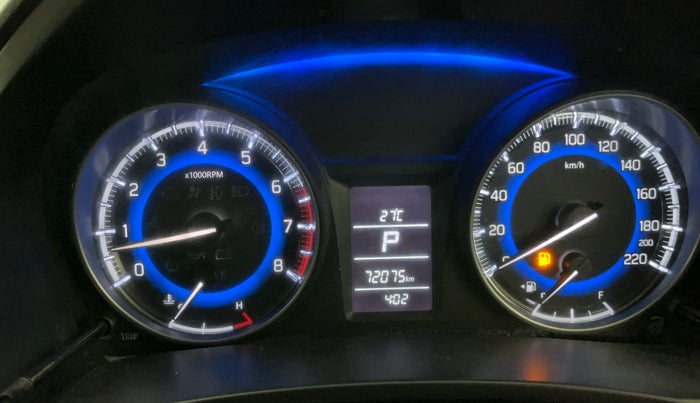 2017 Maruti Baleno DELTA CVT PETROL 1.2, Petrol, Automatic, 72,074 km, Odometer Image