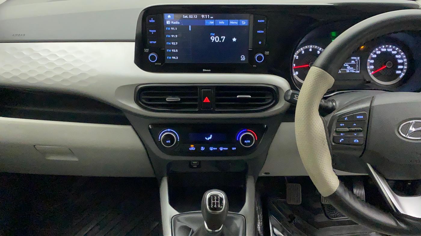 2020 Hyundai GRAND I10 NIOS SPORTZ 1.2 KAPPA VTVT CNG, CNG, Manual, 55,765 km, Air Conditioner
