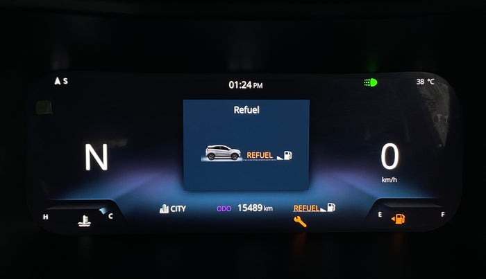 2023 Tata NEXON FEARLESS + SUNROOF AMT DUAL TONE 1.5 DIESEL, Diesel, Automatic, 15,482 km, Odometer Image
