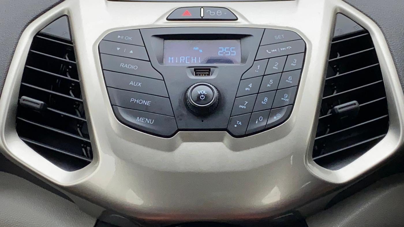 2016 Ford Ecosport TREND+ 1.5L DIESEL, Diesel, Manual, 99,776 km, Infotainment System