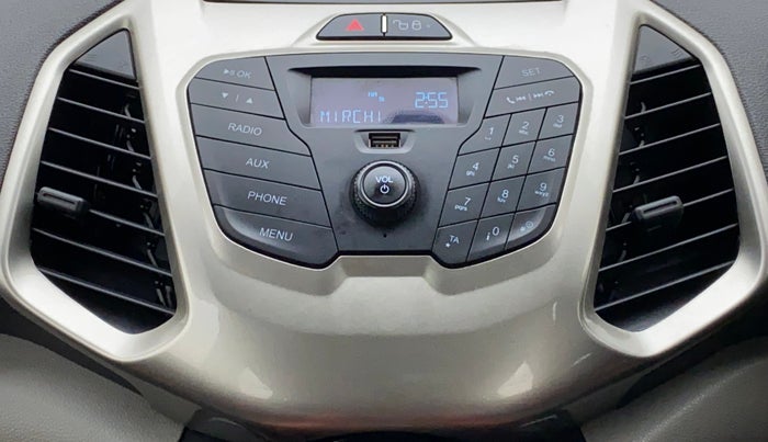 2016 Ford Ecosport TREND+ 1.5L DIESEL, Diesel, Manual, 99,776 km, Infotainment System