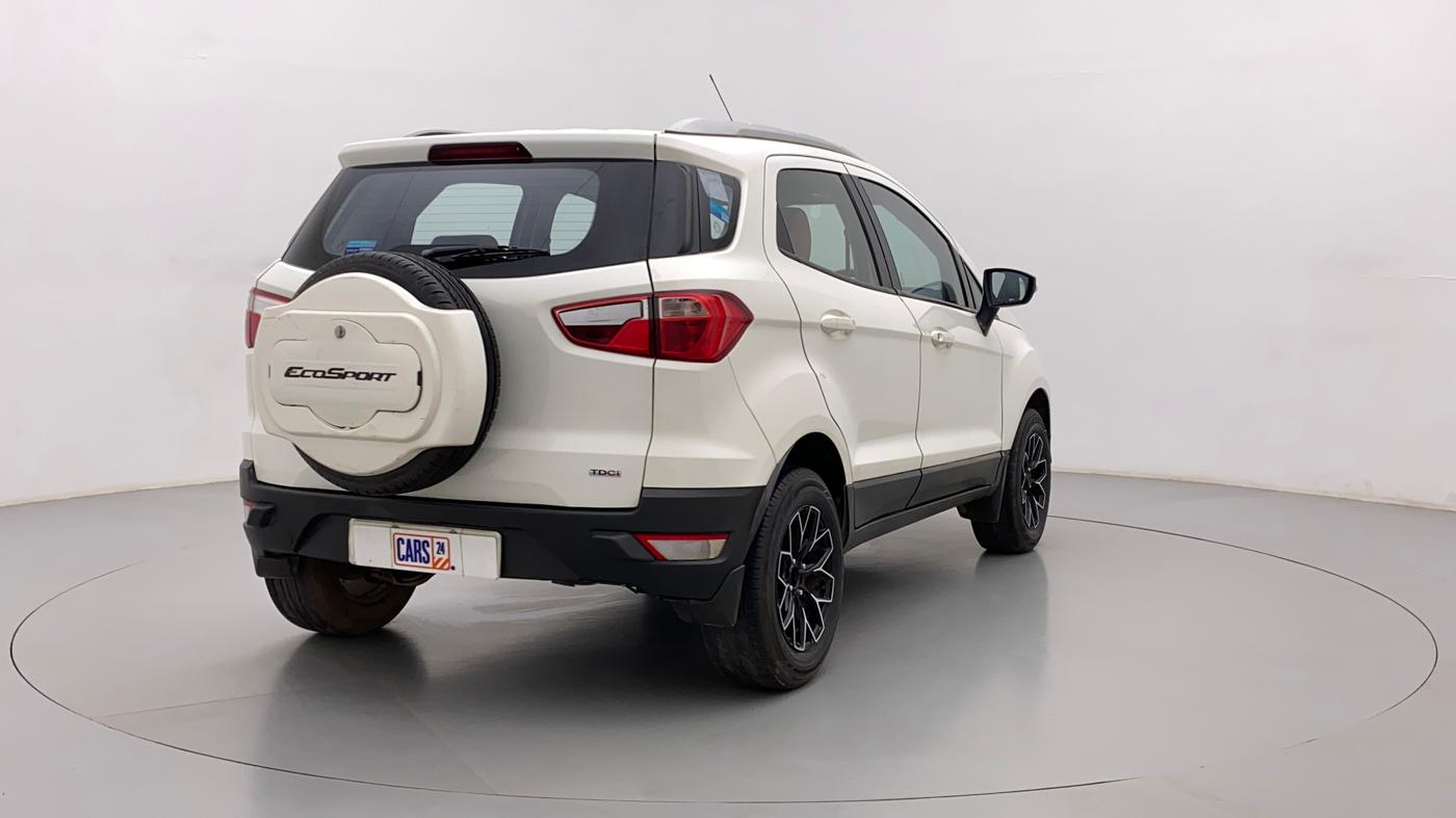 2016 Ford Ecosport TREND+ 1.5L DIESEL, Diesel, Manual, 99,776 km, Right Back Diagonal