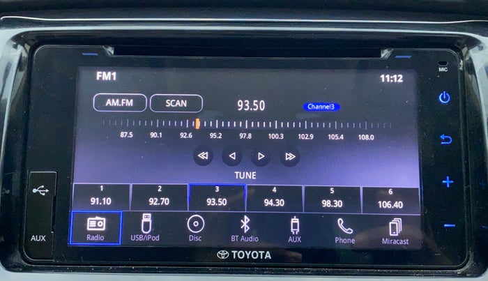 2020 Toyota YARIS V CVT, Petrol, Automatic, 39,198 km, Touchscreen Infotainment System