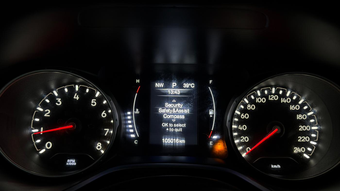 2018 Jeep Compass LIMITED PLUS PETROL AT, Petrol, Automatic, 1,05,006 km, Odometer Image
