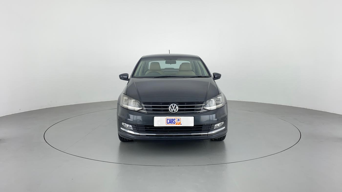 2015 Volkswagen Vento HIGHLINE TDI AT, Diesel, Automatic, 28,763 km, Front