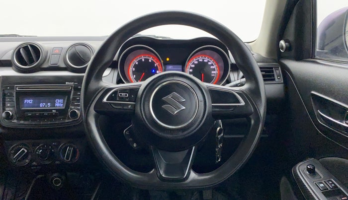 2019 Maruti Swift VXI, Petrol, Manual, 38,163 km, Steering Wheel Close Up