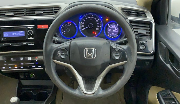 2014 Honda City 1.5L I-VTEC SV, CNG, Manual, 1,22,850 km, Steering Wheel Close Up