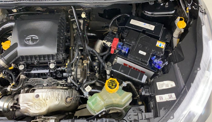 2022 Tata NEXON XZ PLUS PETROL DARK EDITION, Petrol, Manual, 67,235 km, Engine View - Left