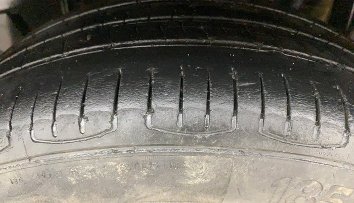 2019 Tata TIGOR XZ PLUS PETROL, Petrol, Manual, 63,922 km, Left Rear Tyre Tread