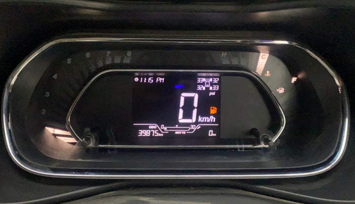 2021 Tata NEXON XZ PLUS PETROL SUNROOF, Petrol, Manual, 39,830 km, Odometer Image