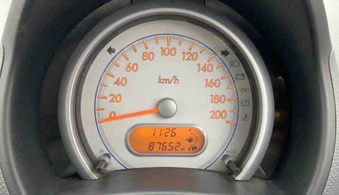 2011 Maruti Ritz VXI, Petrol, Manual, 87,652 km, Odometer Image