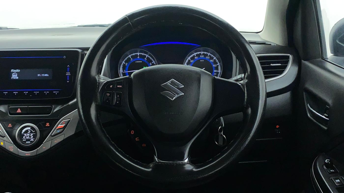 2020 Maruti Baleno DELTA 1.2 K12, Petrol, Manual, 37,016 km, Steering Wheel Close Up