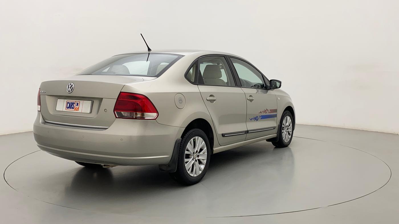 2014 Volkswagen Vento HIGHLINE 1.6 MPI, Petrol, Manual, 85,997 km, Right Back Diagonal