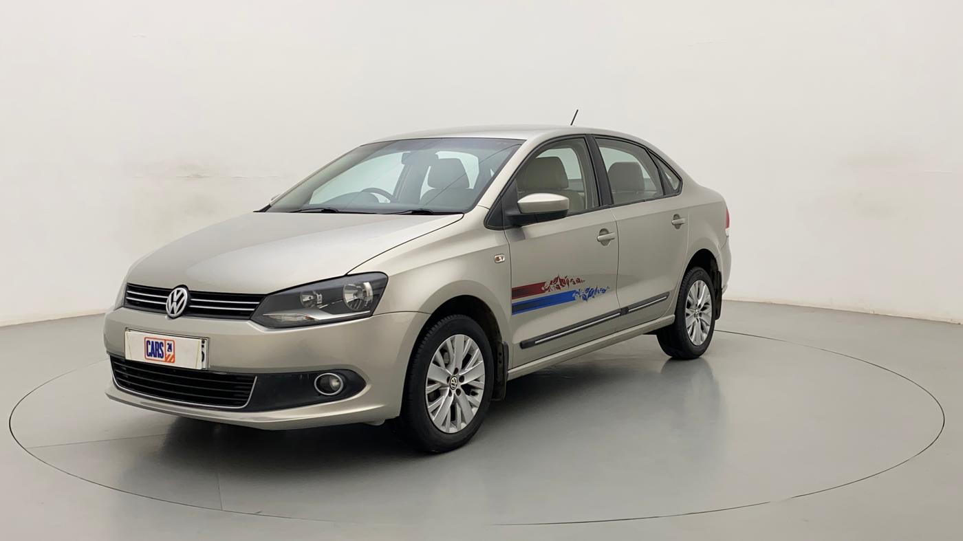 2014 Volkswagen Vento HIGHLINE 1.6 MPI, Petrol, Manual, 85,997 km, Left Front Diagonal