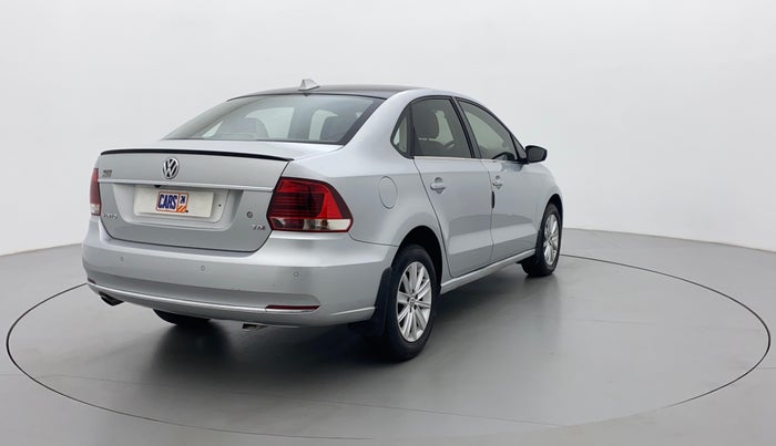 2016 Volkswagen Vento HIGHLINE 1.5 AT, Diesel, Automatic, 64,918 km, Right Back Diagonal