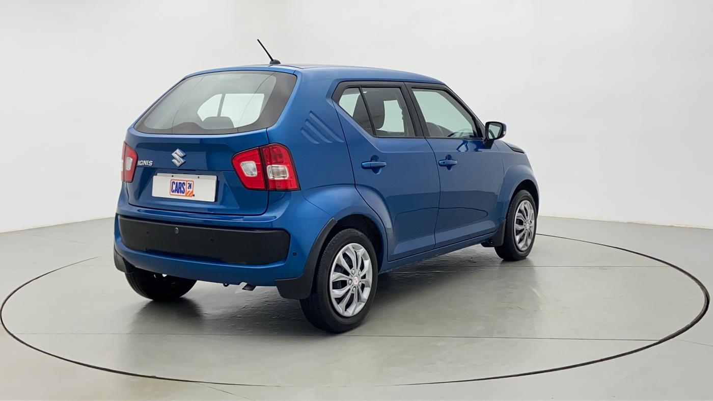 2017 Maruti IGNIS DELTA 1.2 K12, Petrol, Manual, 25,115 km, Right Back Diagonal (45- Degree) View