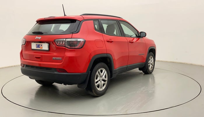 2019 Jeep Compass SPORT PLUS 1.4 PETROL, Petrol, Manual, 59,431 km, Right Back Diagonal