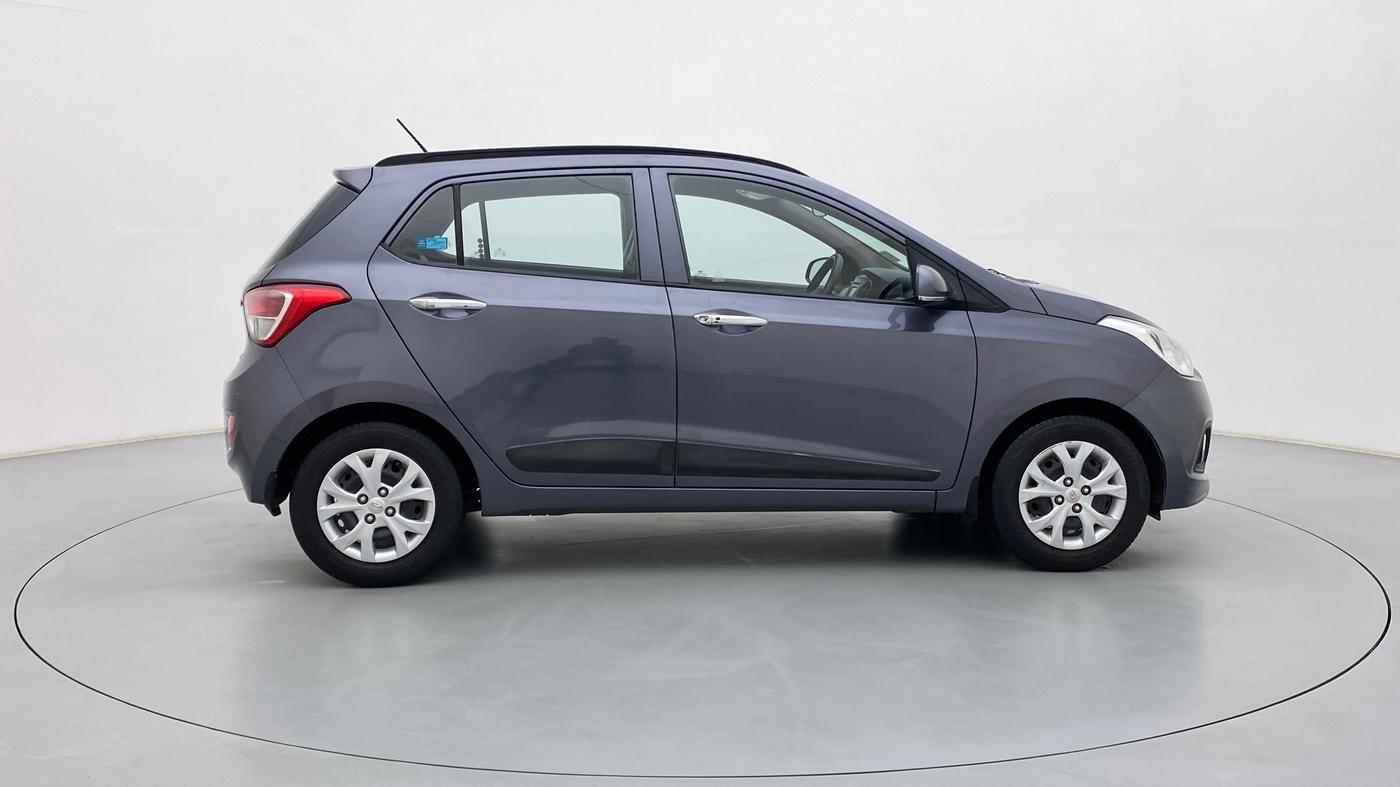 2013 Hyundai Grand i10 SPORTZ 1.2 KAPPA VTVT, Petrol, Manual, 46,483 km, Right Side View