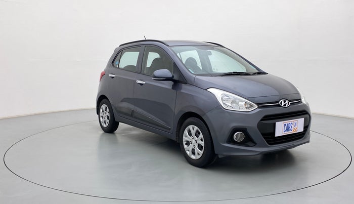 2013 Hyundai Grand i10 SPORTZ 1.2 KAPPA VTVT, Petrol, Manual, 46,483 km, Right Front Diagonal