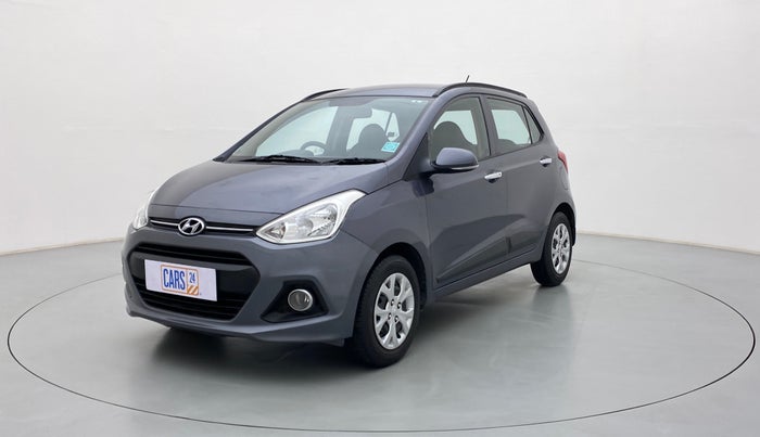 2013 Hyundai Grand i10 SPORTZ 1.2 KAPPA VTVT, Petrol, Manual, 46,483 km, Left Front Diagonal
