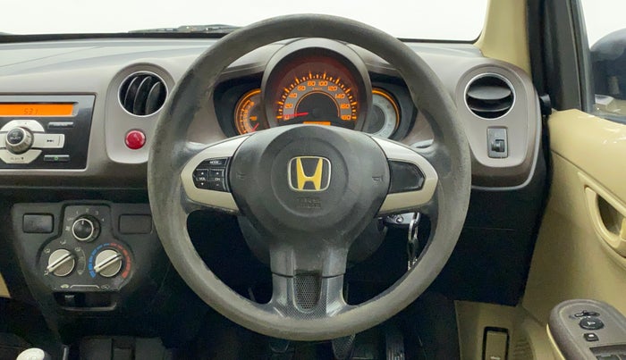 2012 Honda Brio S(O) MT, Petrol, Manual, 92,306 km, Steering Wheel Close Up