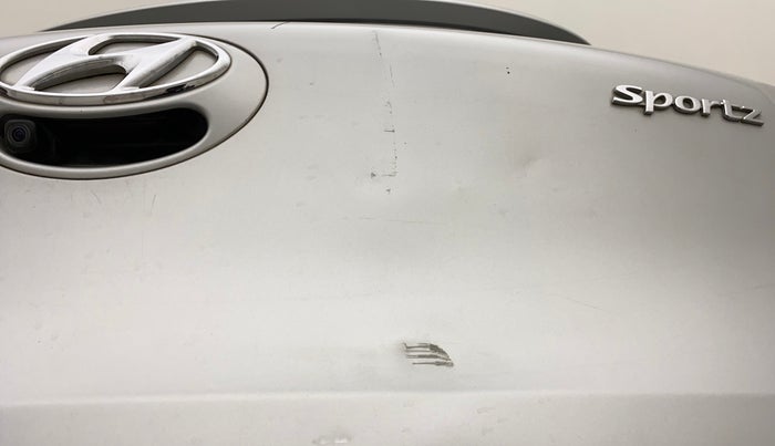 2018 Hyundai Grand i10 SPORTZ 1.2 KAPPA VTVT, Petrol, Manual, 45,554 km, Dicky (Boot door) - Slightly dented