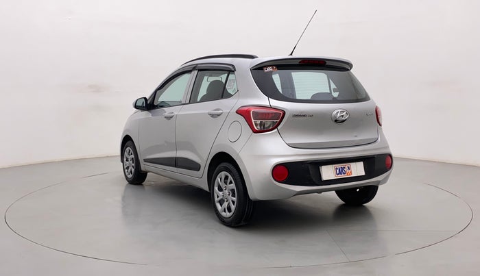 2018 Hyundai Grand i10 SPORTZ 1.2 KAPPA VTVT, Petrol, Manual, 45,554 km, Left Back Diagonal