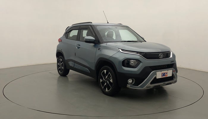 2022 Tata PUNCH ACCOMPLISHED DAZZLE PACK AMT, Petrol, Automatic, 8,974 km, Right Front Diagonal