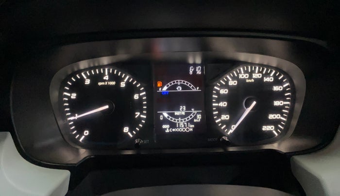 2022 Tata PUNCH ACCOMPLISHED MT, Petrol, Manual, 11,567 km, Odometer Image