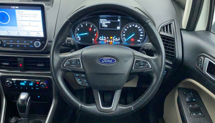 2020 Ford Ecosport TITANIUM + 1.5L PETROL AT, Petrol, Automatic, 41,323 km, Steering Wheel Close Up