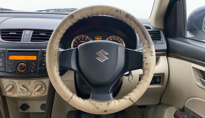 2014 Maruti Swift Dzire VXI, Petrol, Manual, 88,901 km, Steering Wheel Close Up