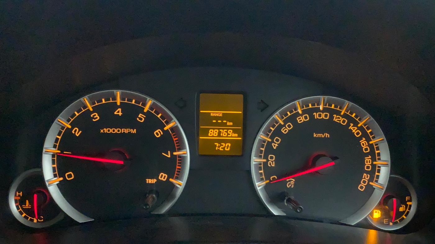 2014 Maruti Swift Dzire VXI, Petrol, Manual, 88,901 km, Odometer Image