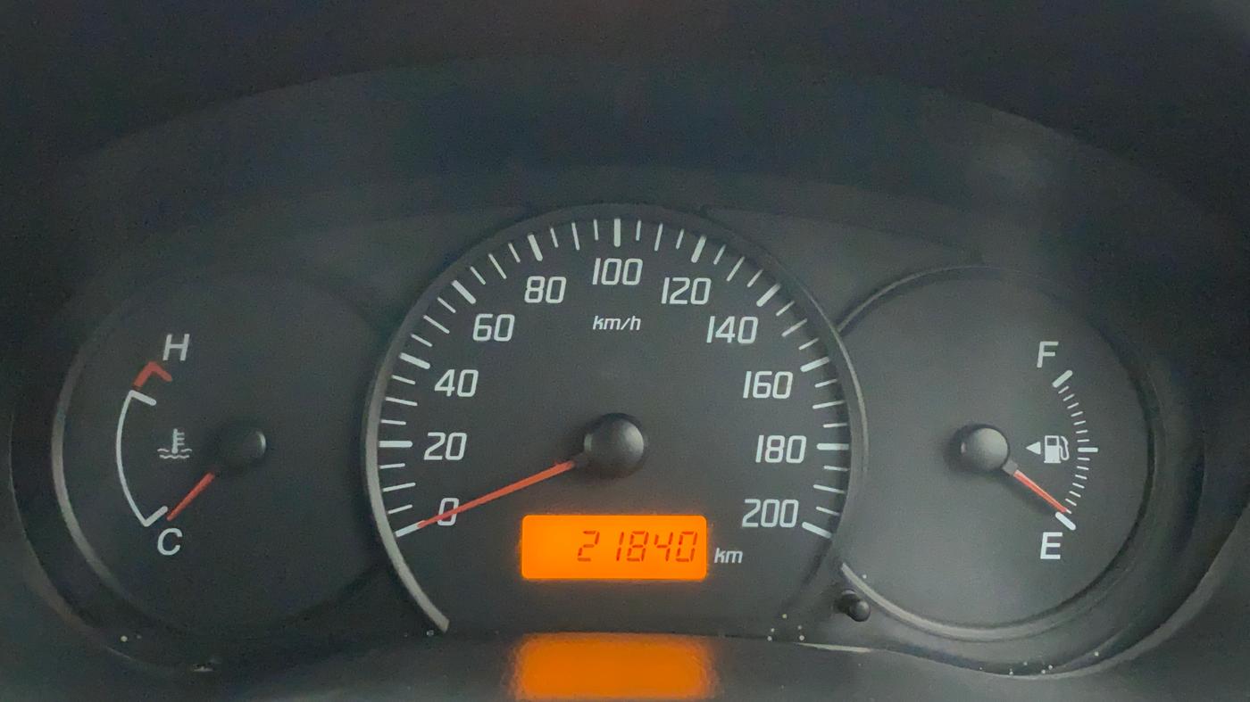 2011 Maruti Swift LXI, Petrol, Manual, 21,840 km, Odometer Image