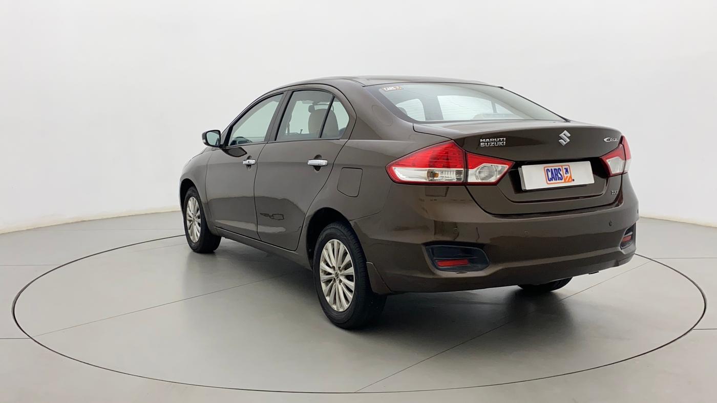 2015 Maruti Ciaz ZXI, Petrol, Manual, 75,078 km, Left Back Diagonal