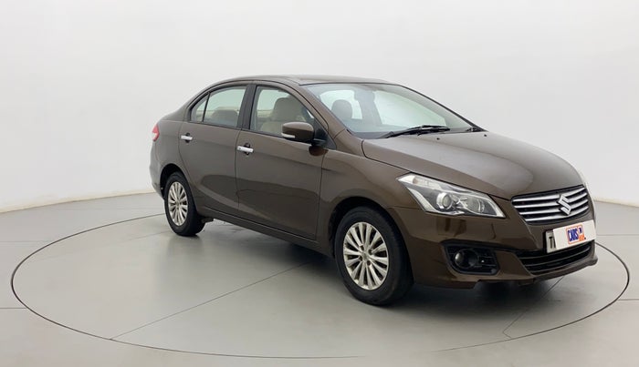 2015 Maruti Ciaz ZXI, Petrol, Manual, 75,078 km, Right Front Diagonal