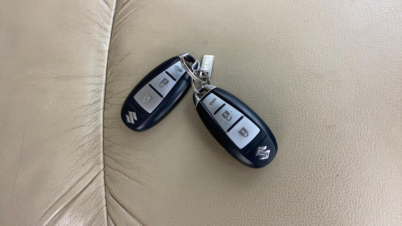 2022 Maruti Ciaz ALPHA  AT 1.5 SHVS PETROL, Petrol, Automatic, 95,494 km, Key Close Up