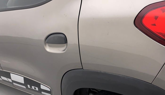 2018 Renault Kwid RXT 1.0, Petrol, Manual, 33,374 km, Left quarter panel - Minor scratches