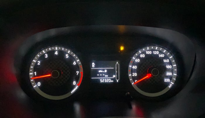 2022 Hyundai AURA S 1.2, CNG, Manual, 52,318 km, Odometer Image