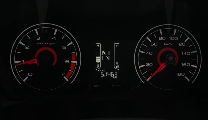2018 Mahindra KUV 100 NXT K4+ P 6 STR, Petrol, Manual, 51,460 km, Odometer Image
