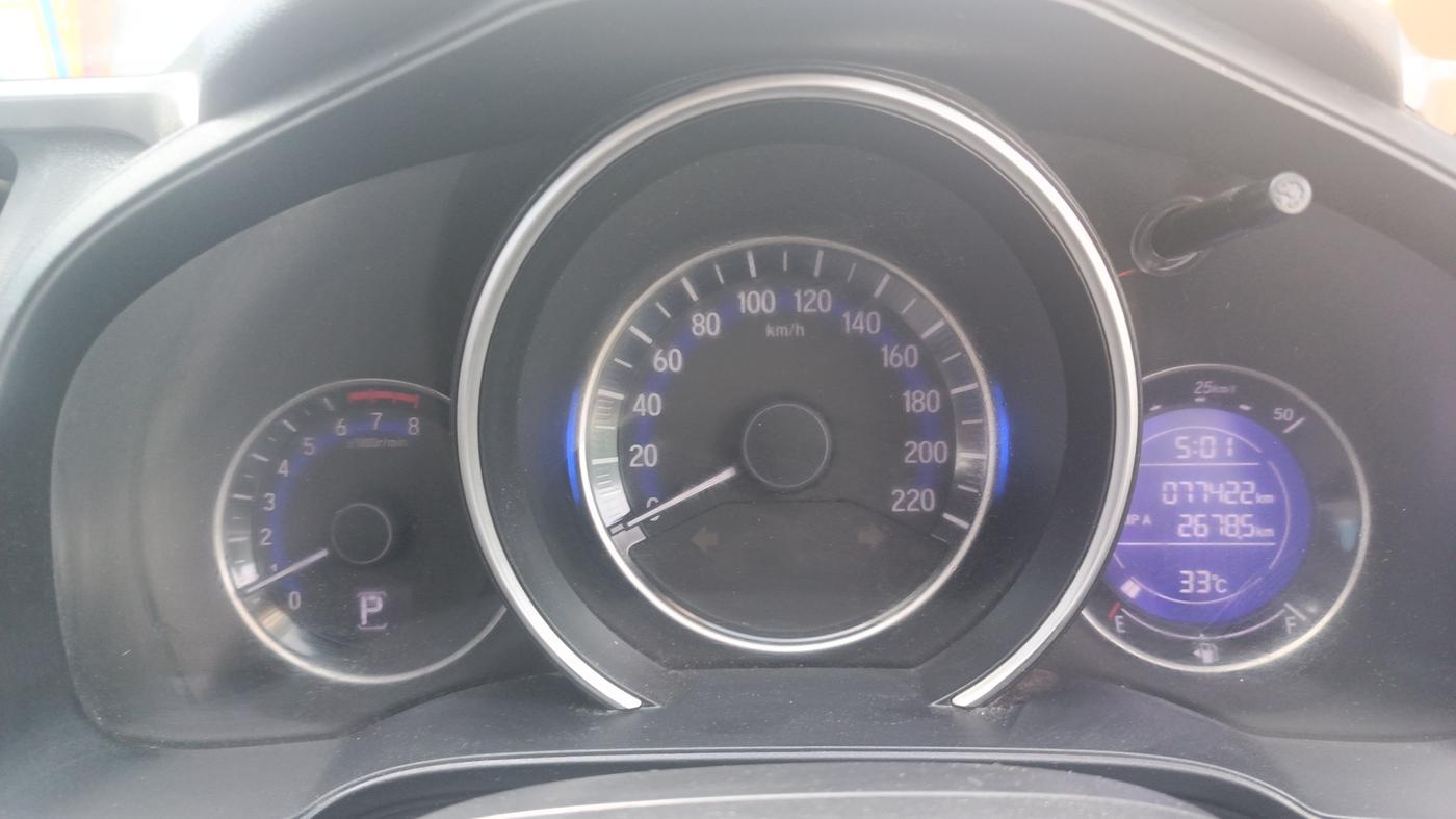 2015 Honda Jazz 1.2L I-VTEC V AT, Petrol, Automatic, 77,421 km, Odometer Image
