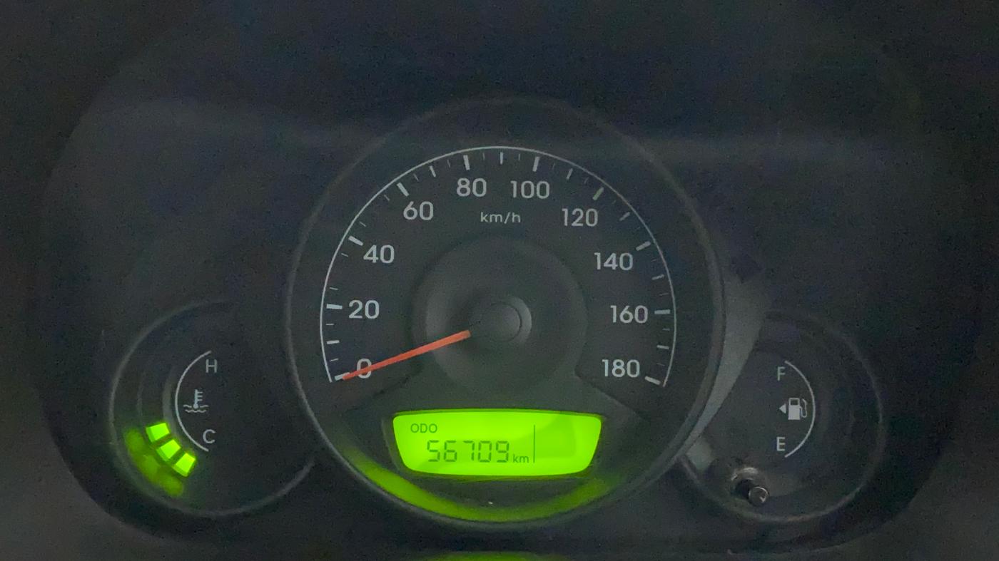 2016 Hyundai Eon ERA +, Petrol, Manual, 56,708 km, Odometer Image