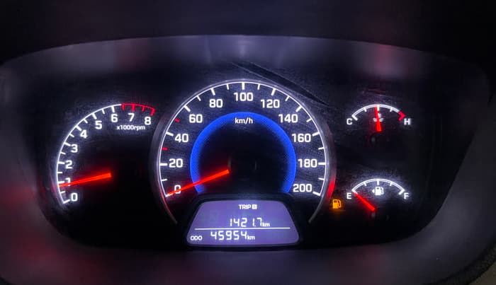 2017 Hyundai Grand i10 MAGNA 1.2 KAPPA VTVT, Petrol, Manual, 45,947 km, Odometer Image