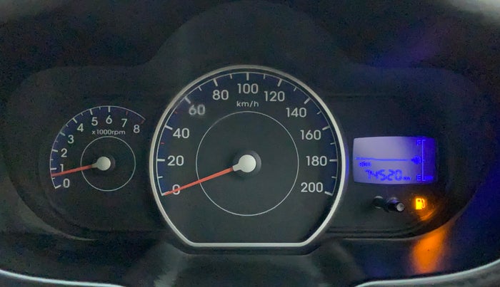 2011 Hyundai i10 MAGNA 1.2, Petrol, Manual, 74,520 km, Odometer Image