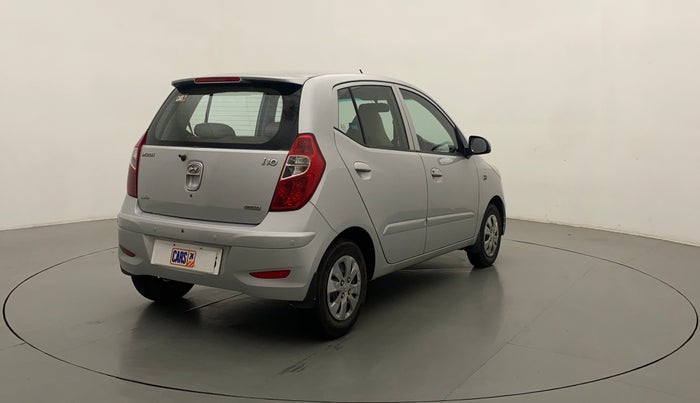 2011 Hyundai i10 SPORTZ 1.2 AT, Petrol, Automatic, 51,696 km, Right Back Diagonal