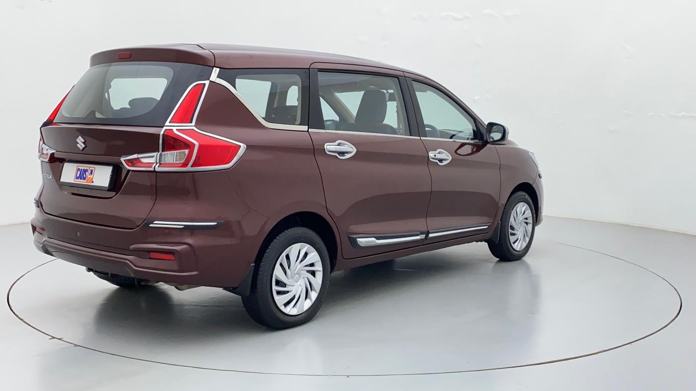 2021 Maruti Ertiga VXI CNG, CNG, Manual, 17,457 km, Right Back Diagonal